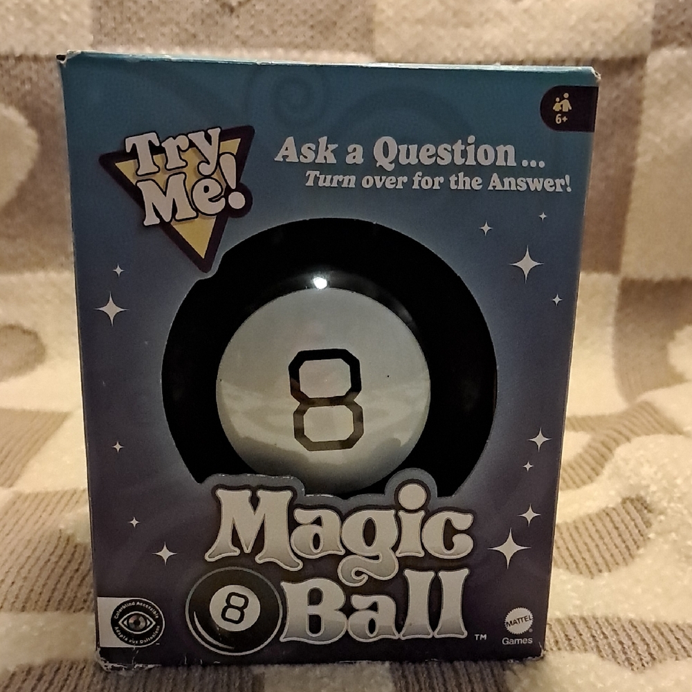 Mattel Magic Ball with Black and White Design
